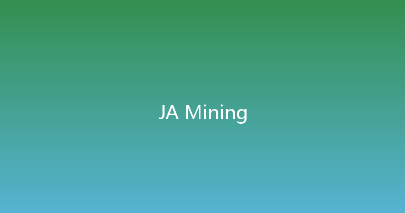 JA Mining 
